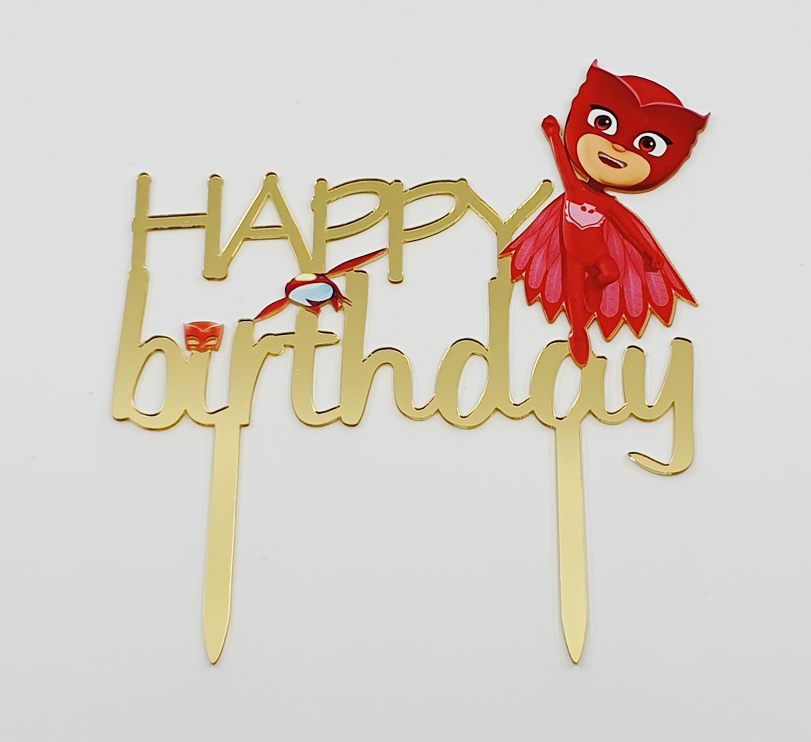 PJ Masks - Owlette - Acrylic Cake Topper | Sugarcraft Shop