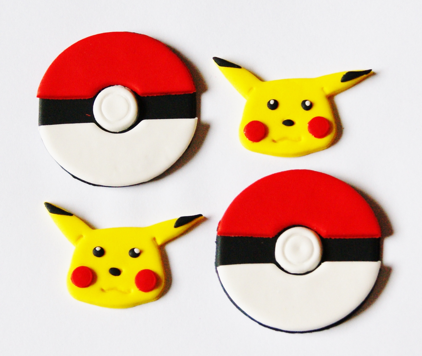 Pokemon – 12 x cupcake toppers – 5cm each | Sugarcraft Shop